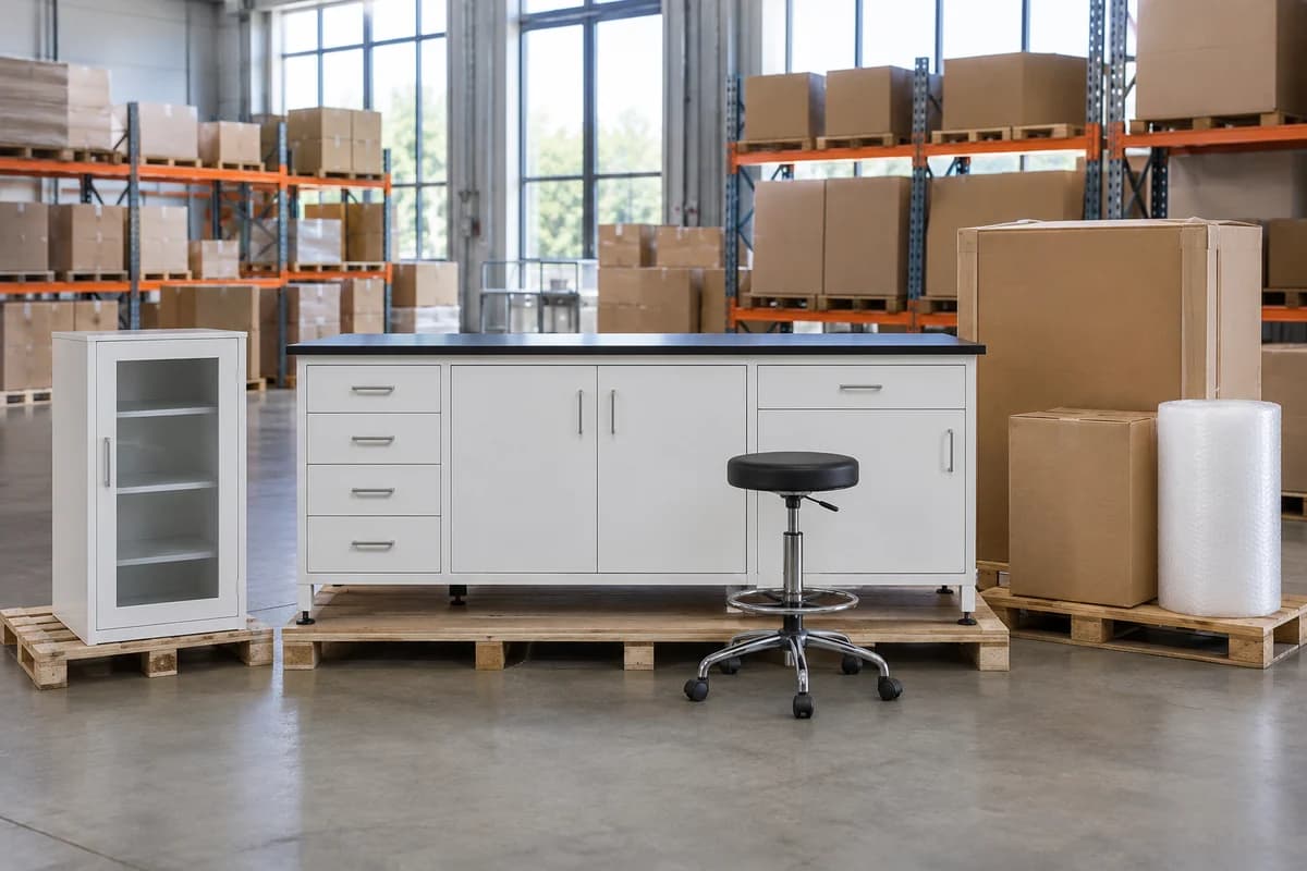 Mobiliário para laboratório