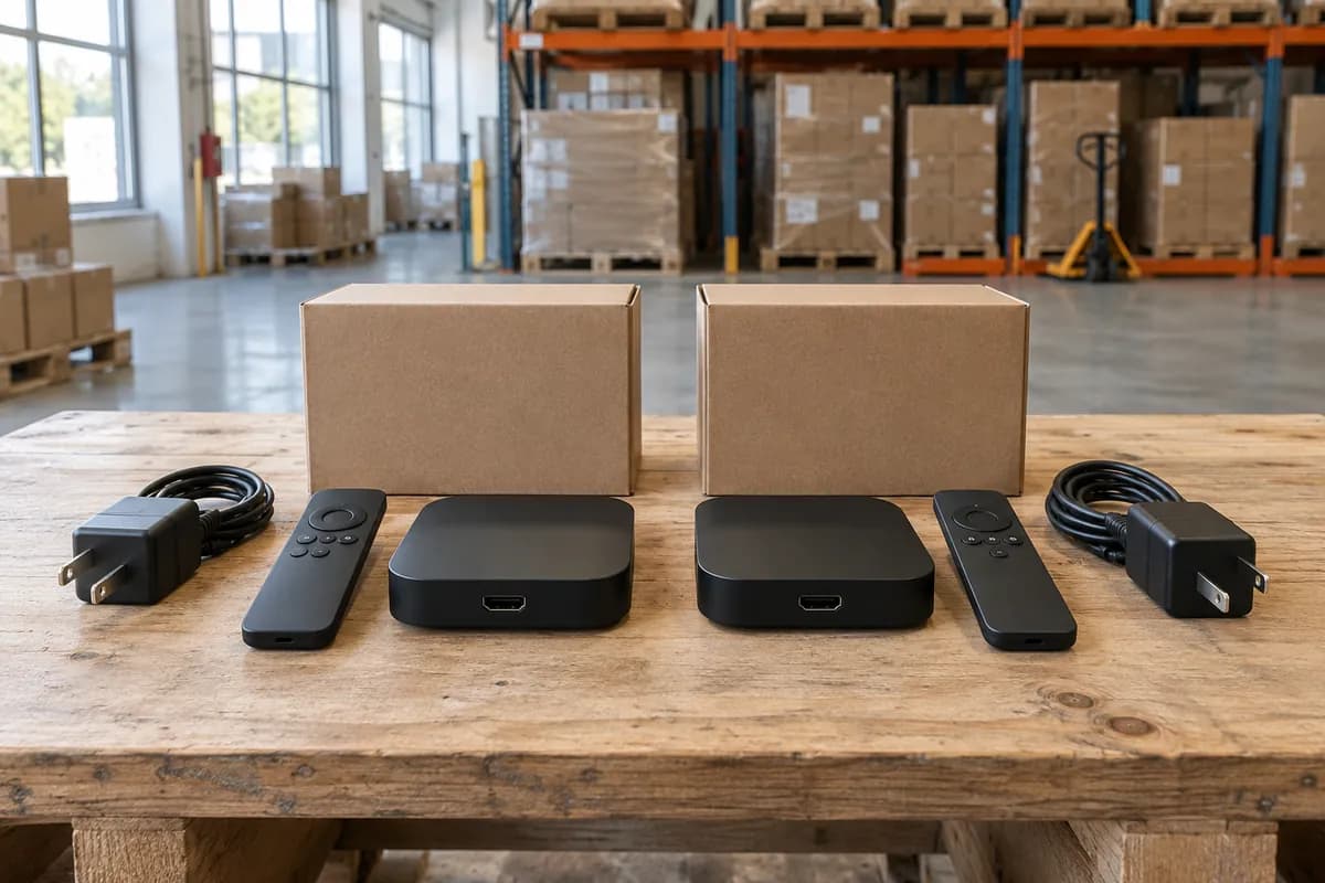 مشغلات الوسائط وأجهزة استقبال التلفزيون الذكية (TV Box)