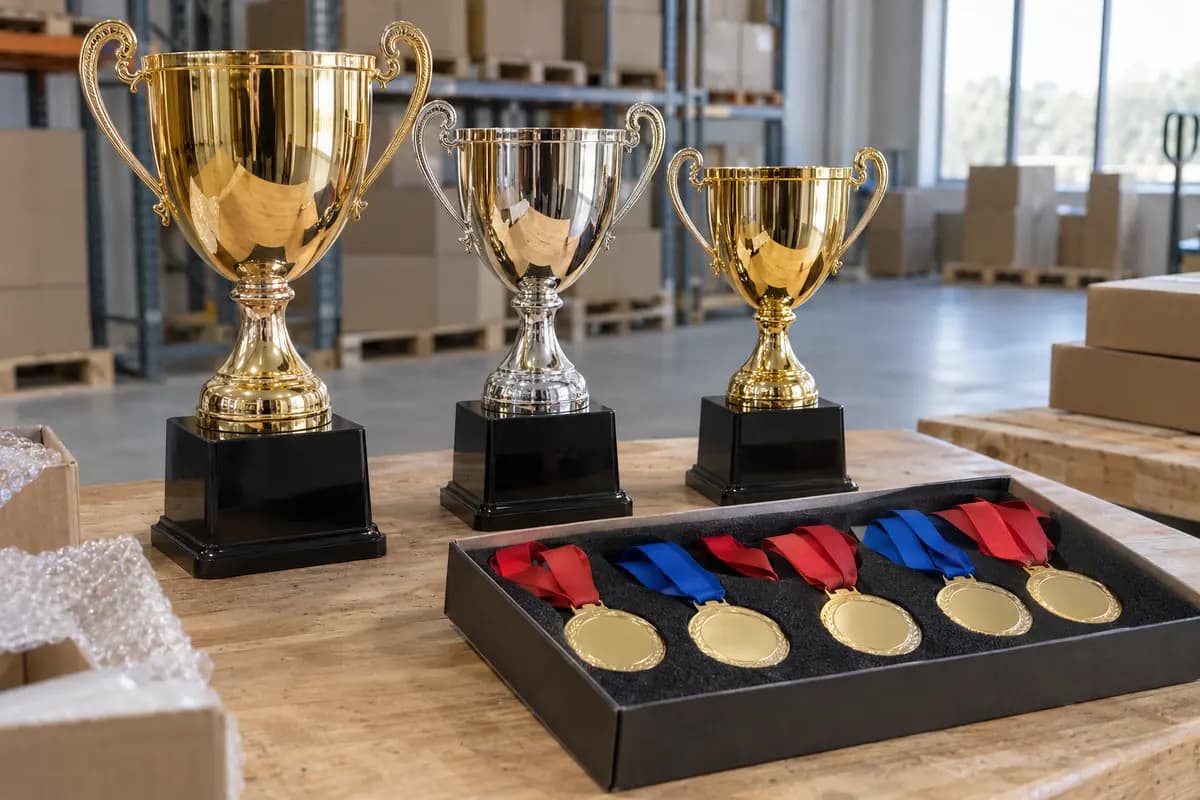 Troféus e medalhas