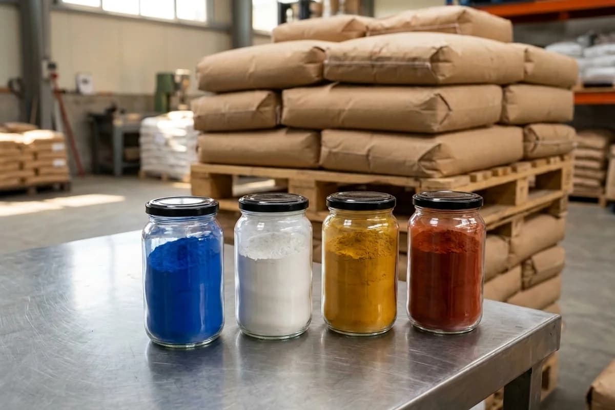 Pigments et colorants