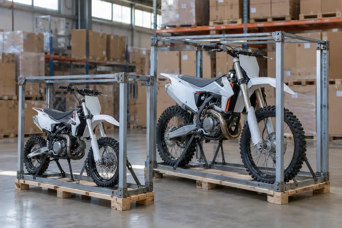 Pit bikes e motos de motocross