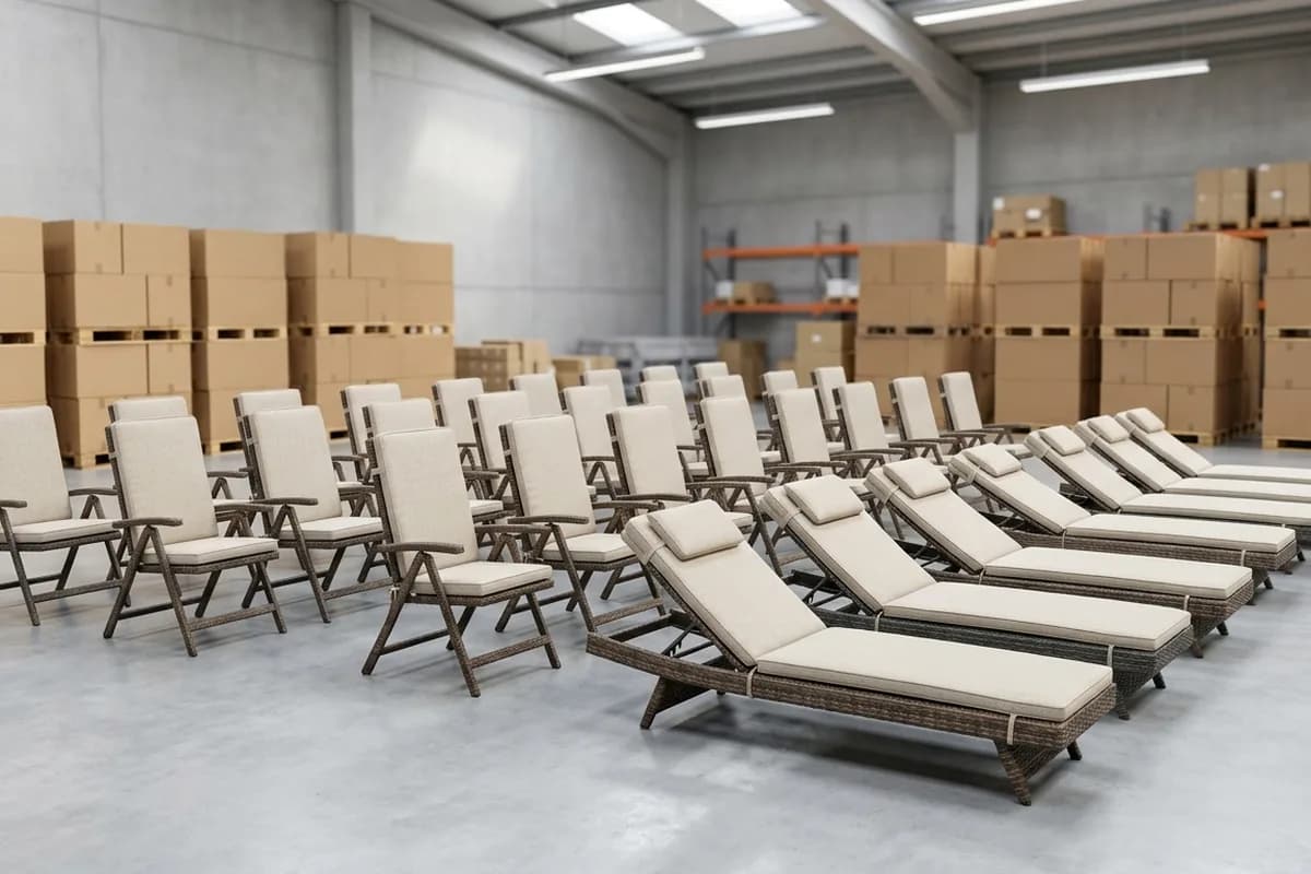Garden Furniture And Sun Loungers