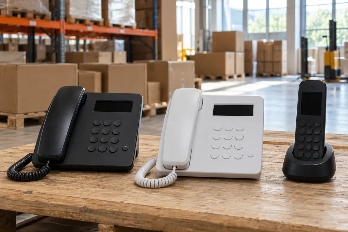 Teléfonos fijos y telefonía IP