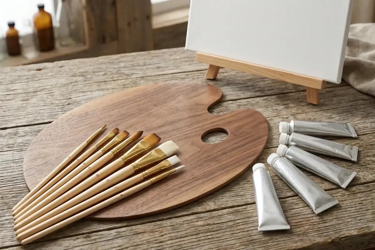 Materiais para arte e pintura