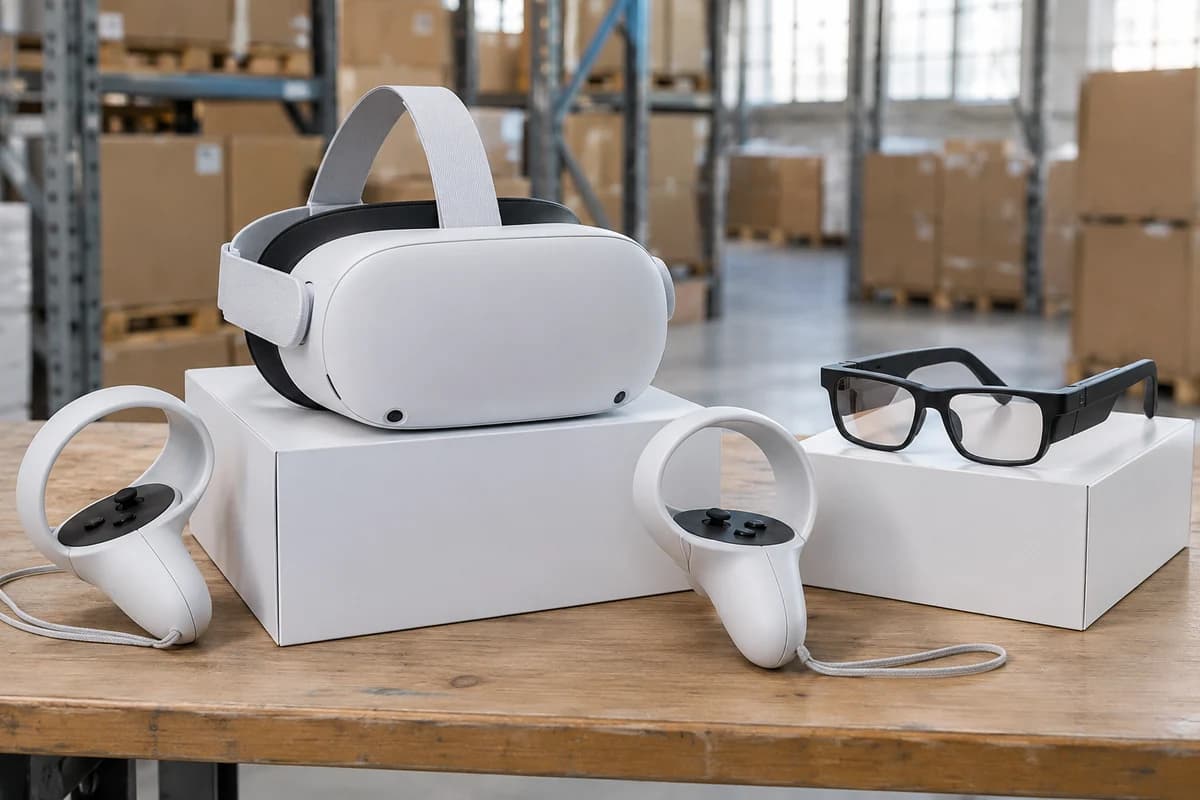 Óculos VR, AR e smart glasses